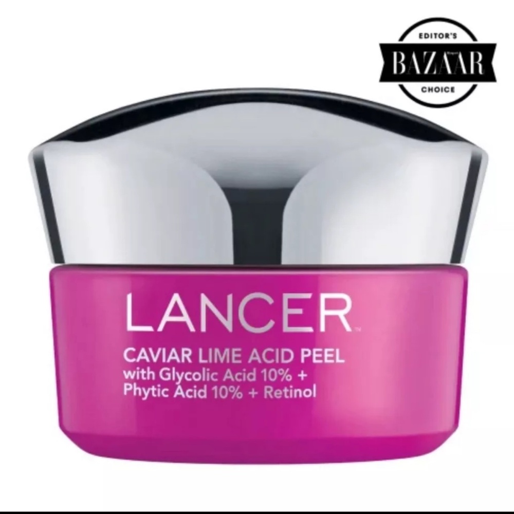 NEW IN SEALED BOX Lancer Skincare Caviar Lime Acid Peel Face Mask  1.7 OZ